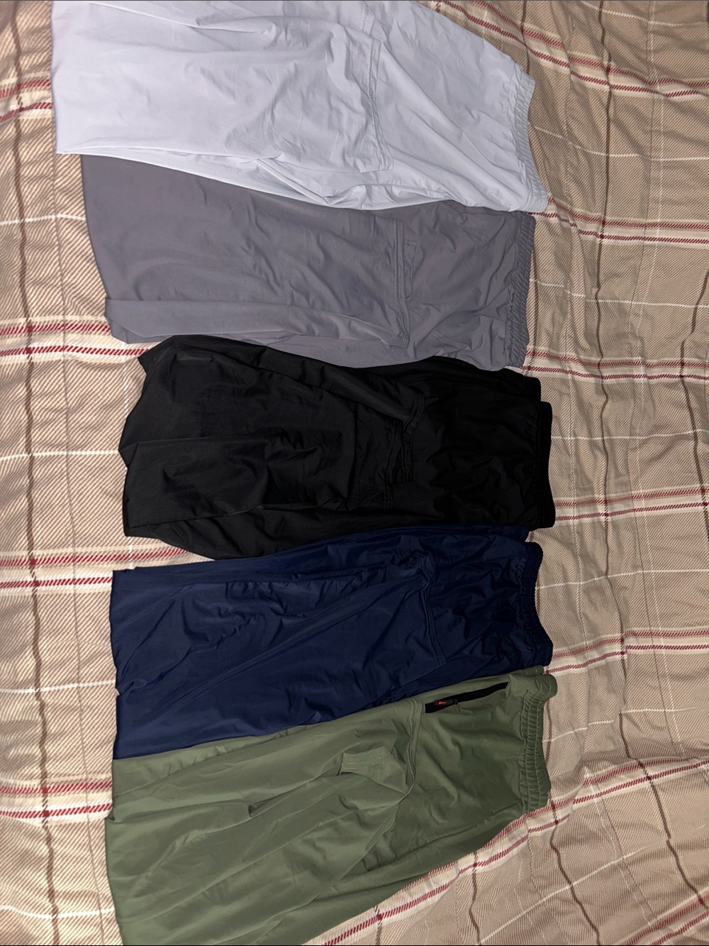 Men's Lightweight Jogger Pants — Gray, Black, Navy, Olive, Light Gray